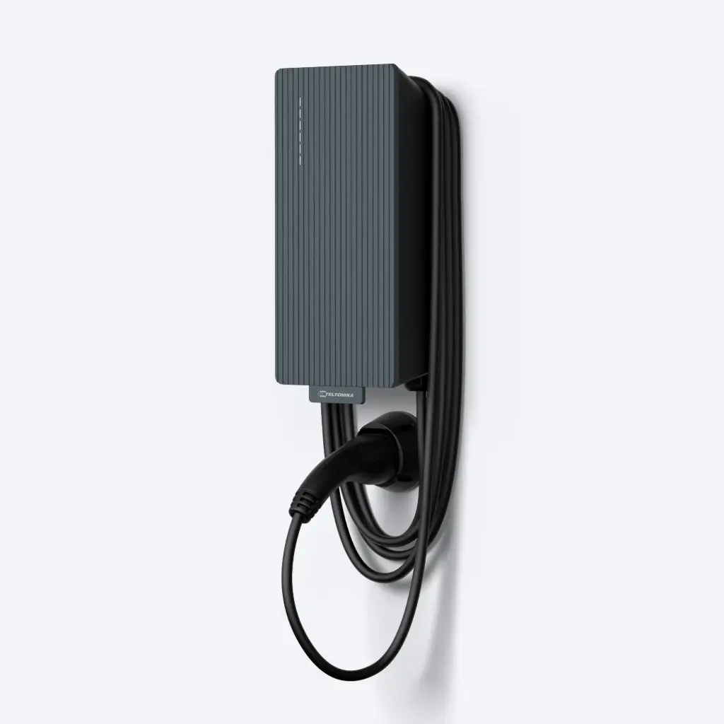 Teltonika EVC2 laadpaal: 22kW/32A/ 3-phase - 5m cable