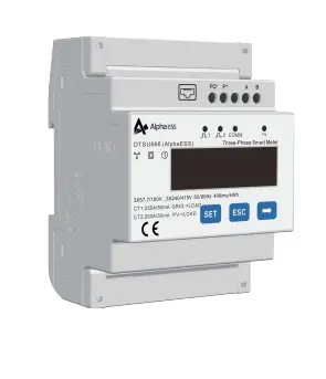 [ALP-MTR-TB125] AlphaESS Three-phase meter - TB125 (No CTs)
